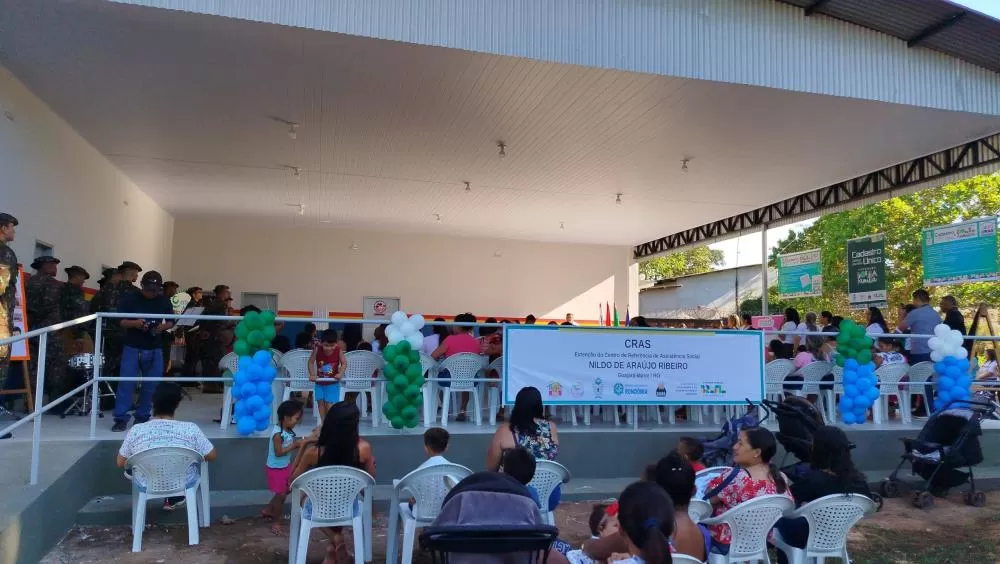 Prefeitura De Guajará Mirim Realizou Inauguração Da Extensão Do Cras