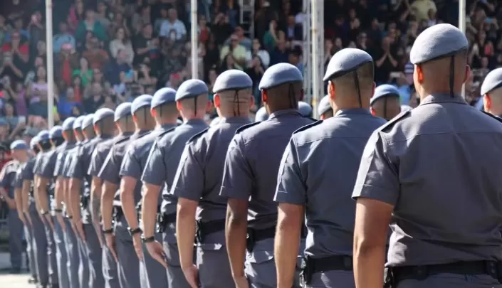Formatura de Policiais Militares do Estado de São Paulo. — Foto: Divulgação/GESP