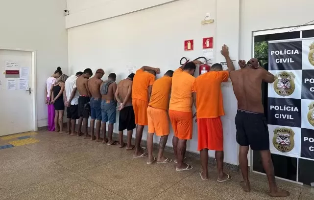 Operação Império da Lei — Foto: Polícia Civil