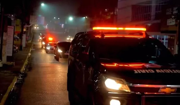 Viaturas da Polícia Civil. — Foto: Reprodução/Polícia Civil (PC)