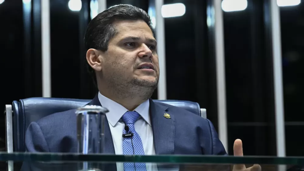 Davi Alcolumbre, presidente do Senado • Waldemir Barreto/Agência Senado