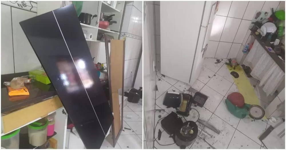 Confusão familiar termina com jovem presa por ameaçar mãe e irmã