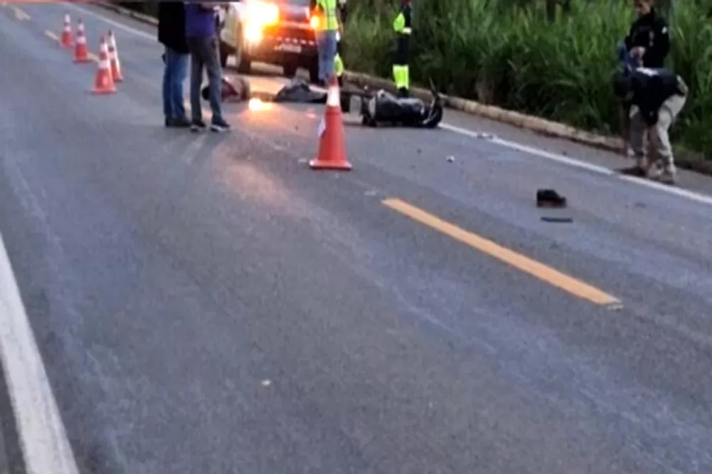 Motociclista morre em grave acidente na BR-364 durante a madrugada