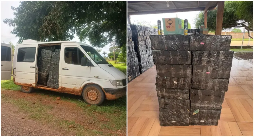 Operação conjunta apreende carga de desodorantes e prende três por descaminho em RO