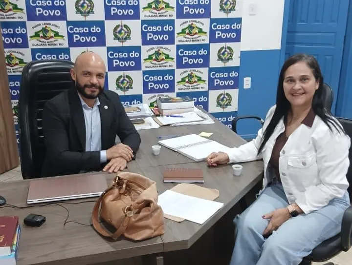Flor do Campo apresenta proposta de fortalecimento do Duelo na Fronteira ao presidente da Câmara de Guajará-Mirim