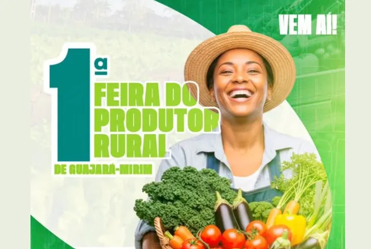 Feira do Produtor Rural de Guajará-Mirim acontece no dia 28 de junho