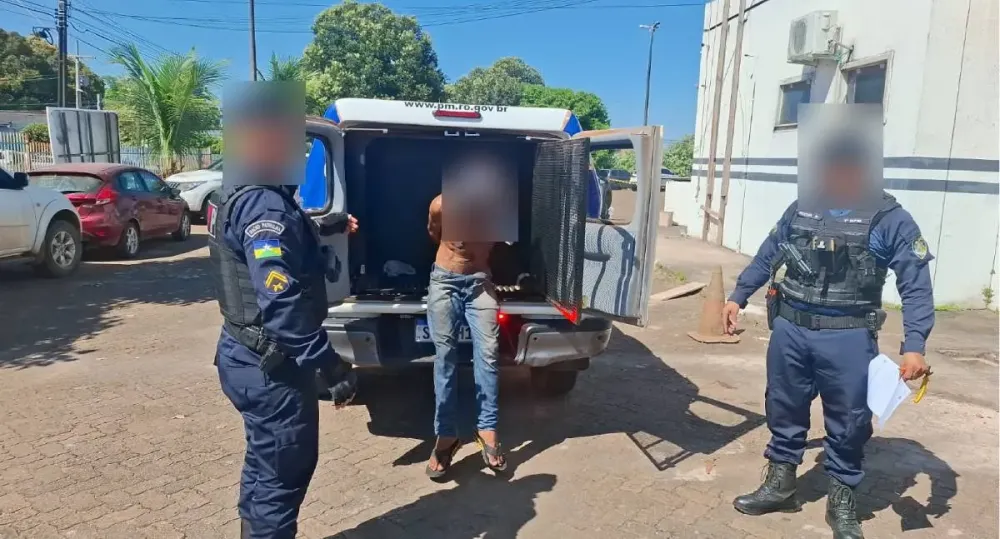 PM prende foragido condenado a mais de 20 anos de prisão em Porto Velho