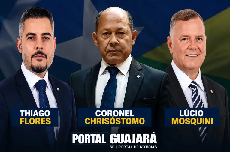 Coronel Chrisóstomo, Lúcio Mosquini e Thiago Flores rejeitam urgência do PL da Misoginia
