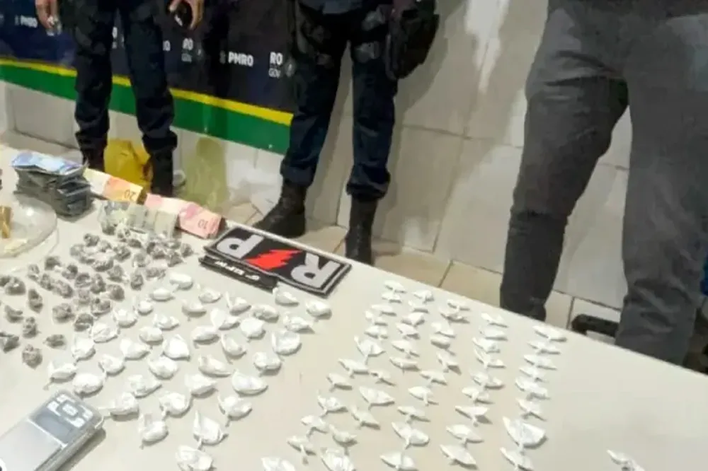 Três homens são presos por suspeita de tráfico de drogas em Porto Velho
