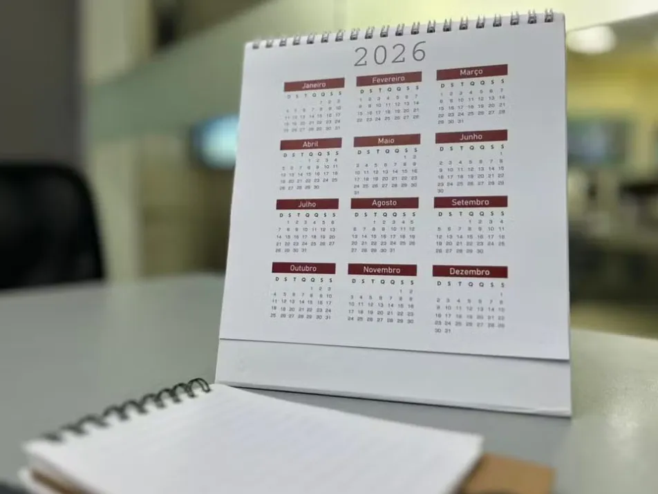 Calendário de 2026. — Foto: Yara Ramalho/g1 RR