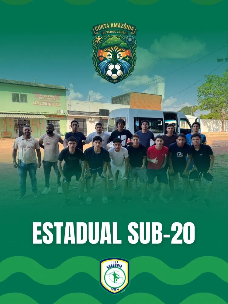 Curta Amazônia Sub-20 representa Guajará-Mirim na Liga Estadual de Futsal