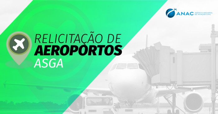 A Agência Nacional de Aviação Civil (ANAC) e a B3 convidam a sociedade e a imprensa para a sessão virtual do leilão de relicitação do Aeroporto de São Gonçalo do Amarante (ASGA), que atende o município de Natal e região. O terminal será oferecido a uma no