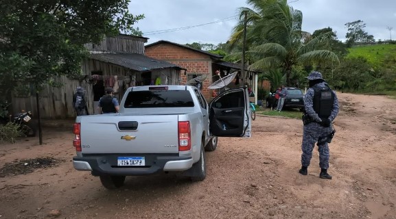 Operação foi realizada em Chupinguaia, RO — Foto: PM/Divulgação