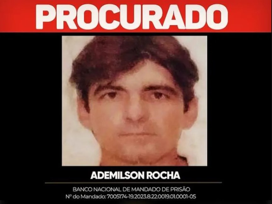 Foto do suspeito foi divulgada pela Polícia Civil para que a população ajude a identificar onde ele está. — Foto: Polícia Civil/Divulgação