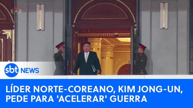 Kim Jong-un pede para acelerar os preparativos para a guerra 